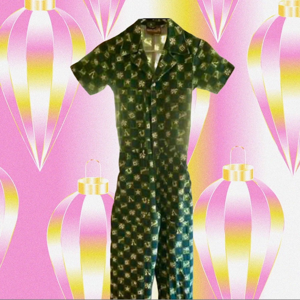 Big Bud Press NWT Lucky 7 Short Sleeve Jumpsuit Size XXS